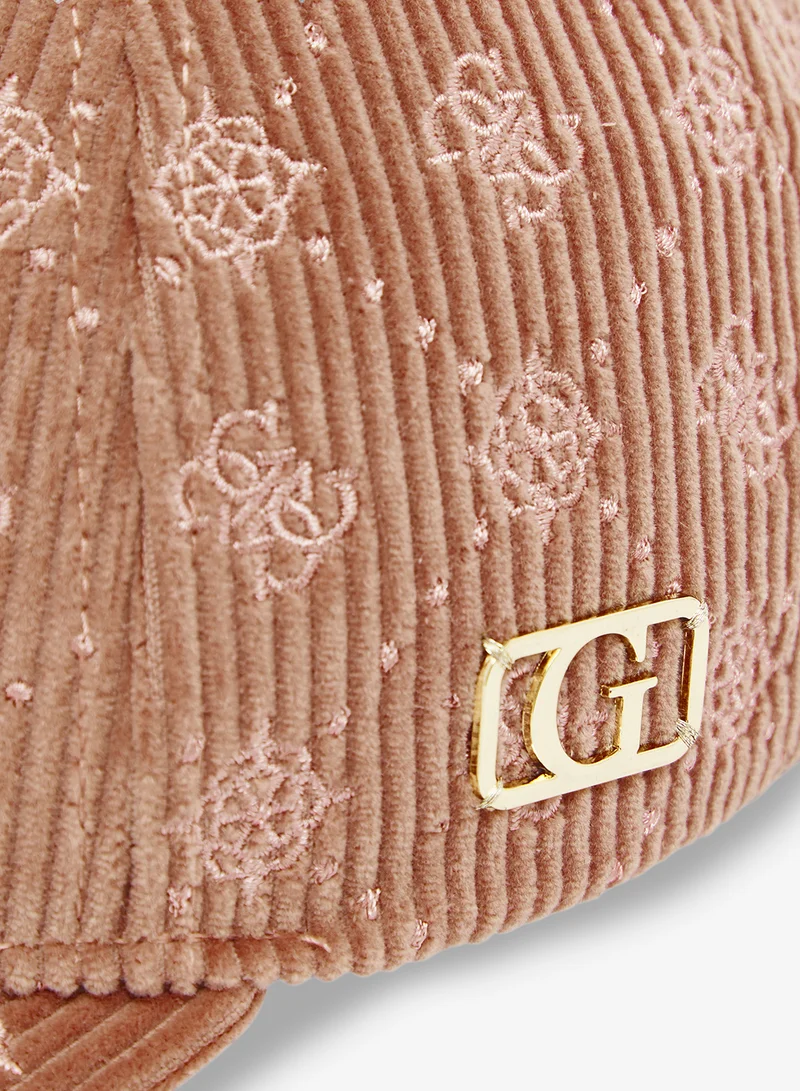 جس قبعة ذروة بشعار منحني