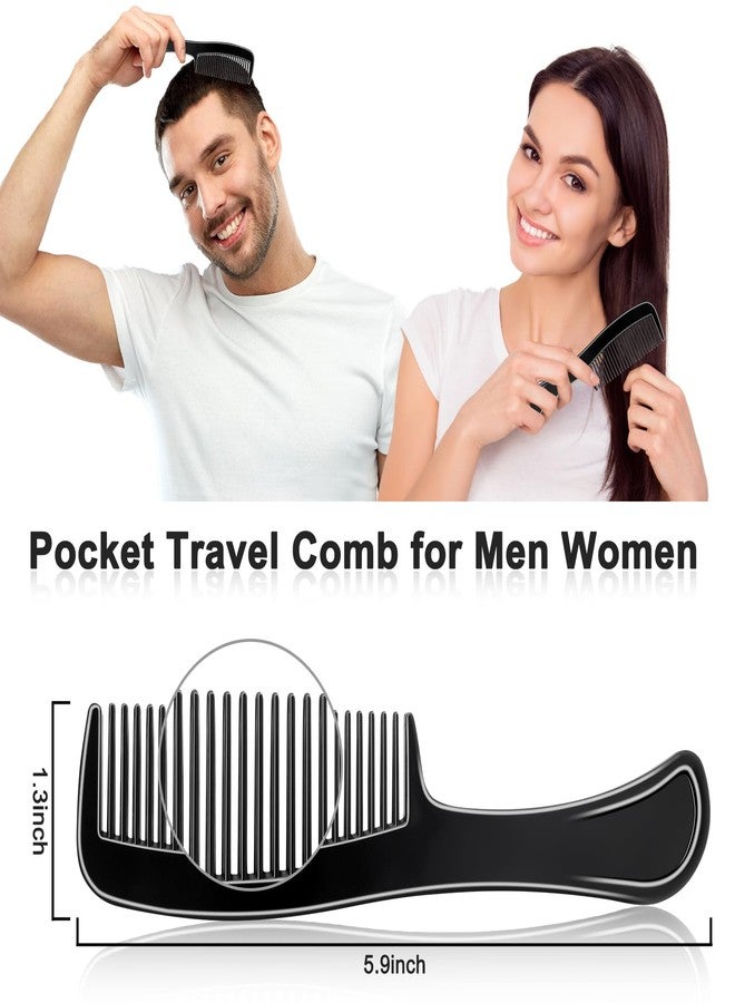 HOFASON 100 Pcs Bulk Hair Combs Individually Wrapped for Women, Kids, Men Beard, Professional Wide Tooth Comb for Hair Styling, Travel, Homeless, Hotel, Shelter, Nursing Home and Church (Black) - Image 2