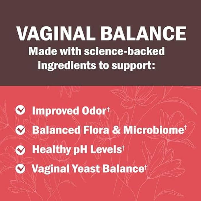BioSchwartz Vaginal Probiotics for Women Supplement with Prebiotics Lactobacillus Crispatus - Supports Women's Health by Promoting Healthy Vaginal Odor, Flora, PH Balance - 30 Day Supply, 30 Capsules - Image 5