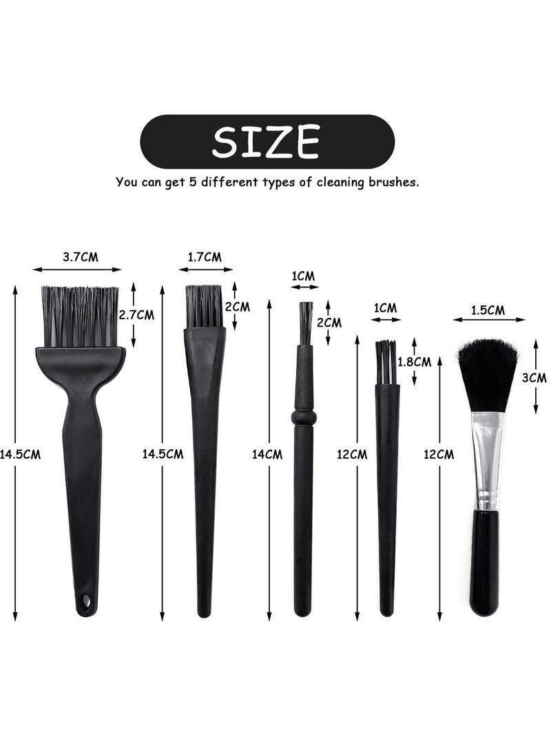 UNIVERSAL - NETTING 5 Piece Anti Static Brushes, PC Cleaning Kit, Keyboard Brush, Dust Cleaning Brush Kit for Computer Camera - Image 1