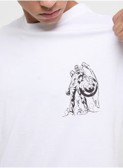 MARVEL Mens Over Size Crew Neck  - Image 3