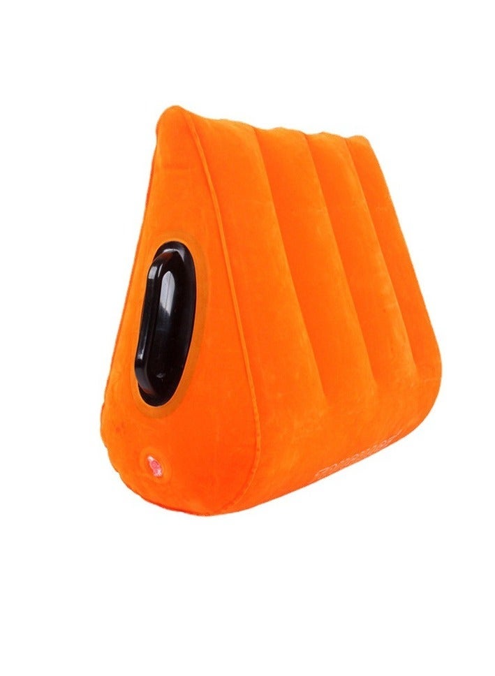 general Leg positioning pillow with inflatable pillow, portable cushion, sleeping pillow, leg raise bed sofa, travel camping