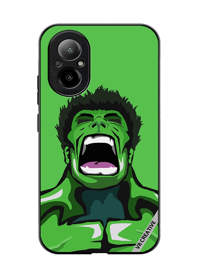 VR CREATIVE Protective Case Cover For Realme C67 4G Hulk Design Multicolour - Image 1