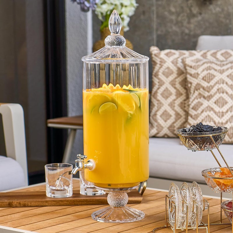 glass beverage dispenser 7800ML