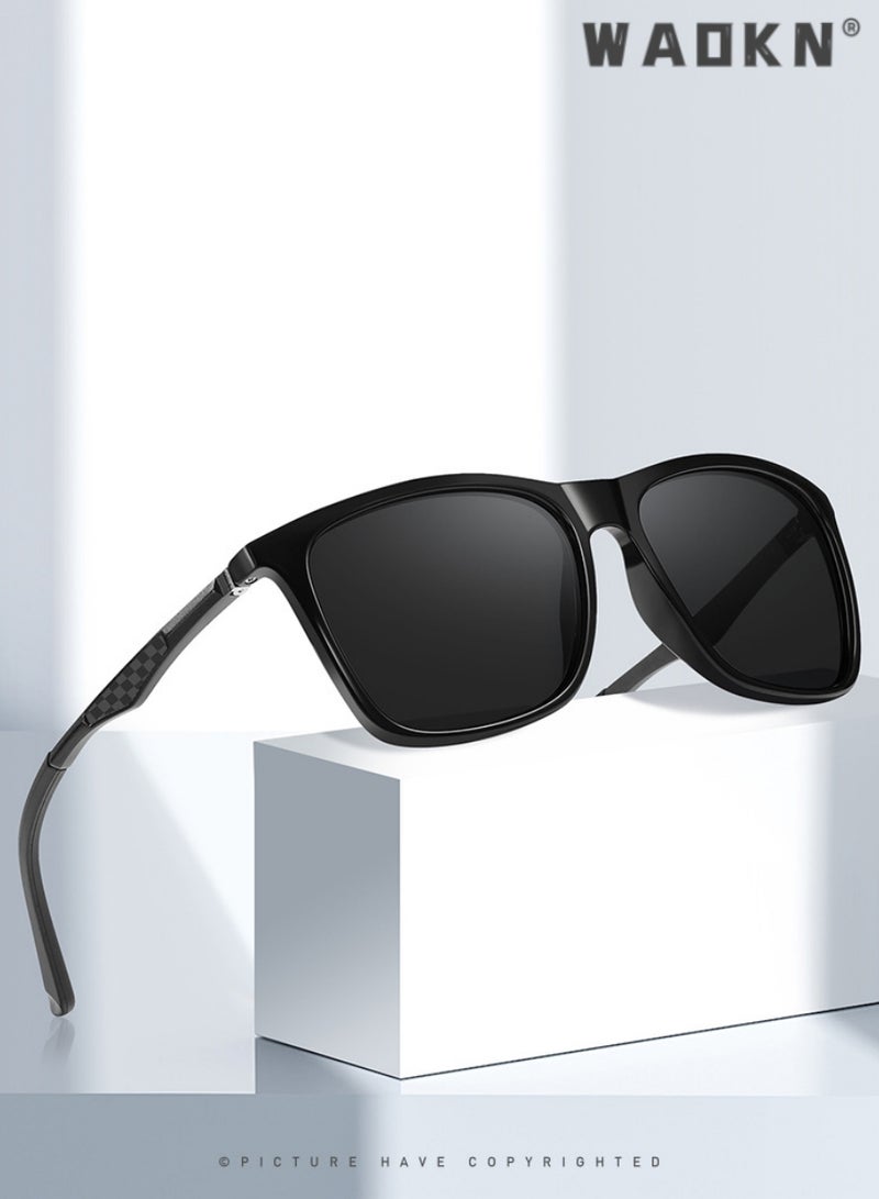 دبليو أيه أو كي أن نظارات شمسية مستقطبة للنساء والرجال، نظارات شمسية كلاسيكية للقيادة للسيدات، نظارات شمسية عصرية على شكل فراشة للنساء في الهواء الطلق، حماية 100% من الأشعة فوق البنفسجية 400 - Image 3