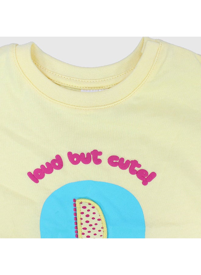 playmore "Loud But Cute" Short-Sleeved T-Shirt  - Image 2