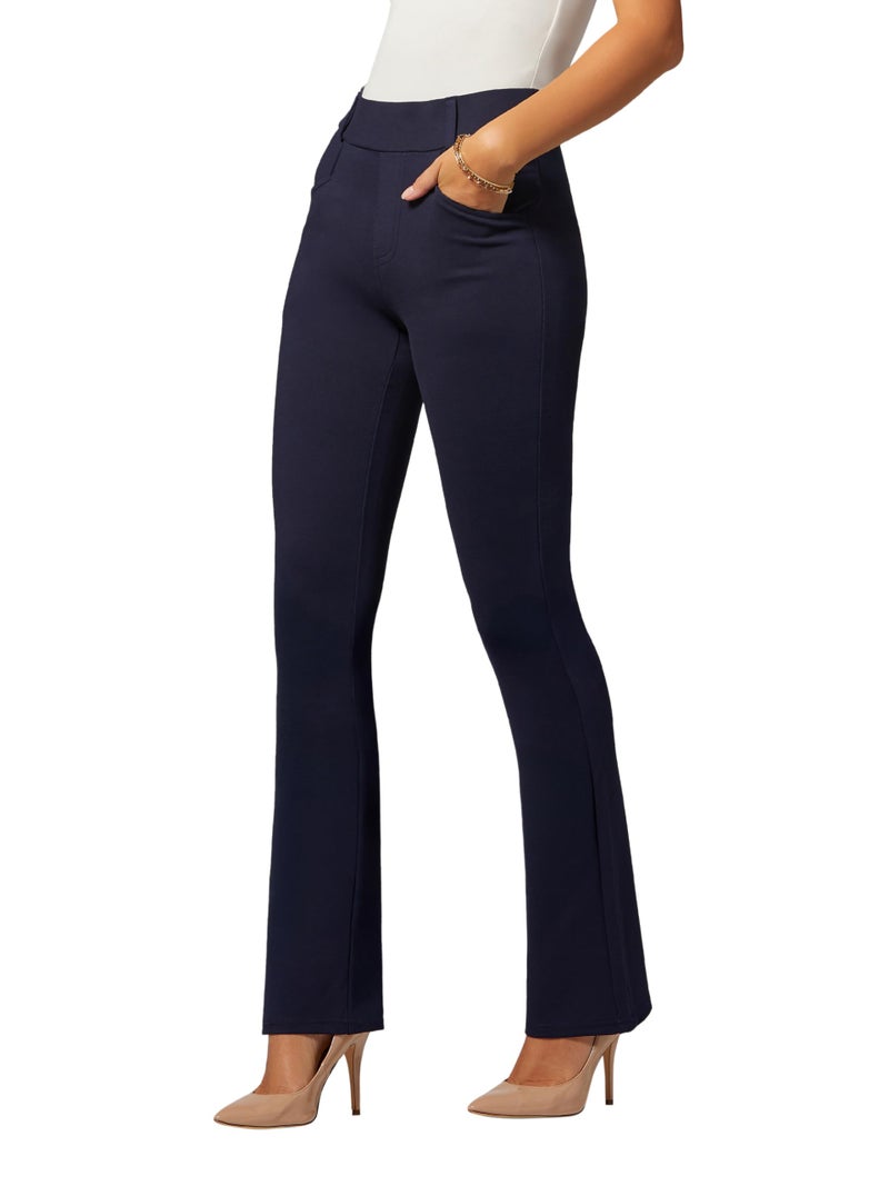Conceited Navy Dress Pants Women Wear to Work Pants Women Womens Dress Pants Slacks Business Casual Office Navy Blue Large