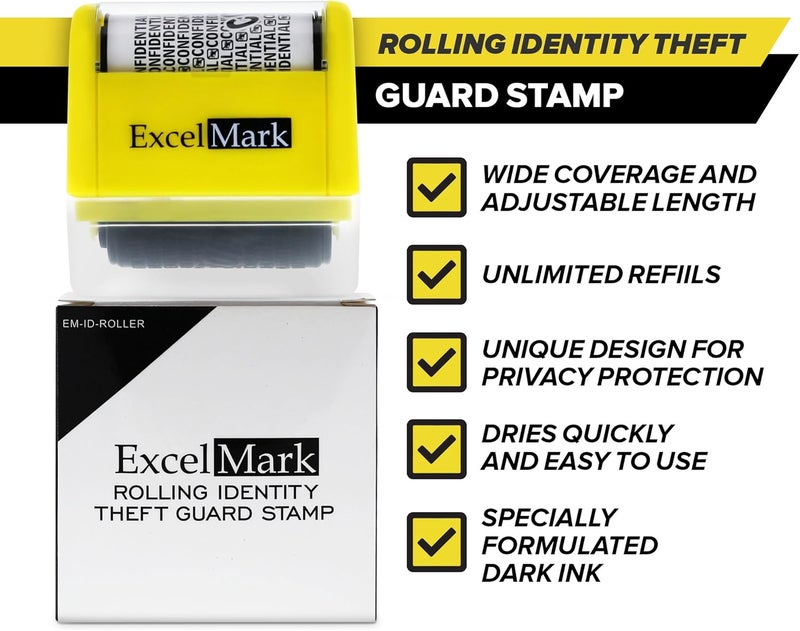 ExcelMark Rolling Identity Theft Stamp (Large) - Image 5
