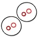 CLSR2U Carburetor Float Bowl Gasket Kit Compatible with Hon da GX120 GX160 GX200 GXV120 GXV140 GXV160 Engine Carburetor Replacement Lawn Mower Accessories Replace for 16010ZE1812 - Image 2
