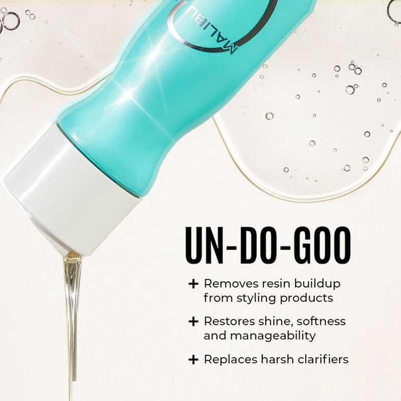 Malibu C Un-Do-Goo Clarifying Shampoo - Remove Product Build Up + Resins From Hair - Shine Restoring, Moisturizing Cleansing - Image 4