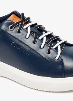 DUCHINI Men's Solid Lace-Up Low Ankle Sneakers  - Image 5