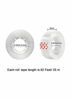 15 Rolls Transparent Stationery Tape SYOSI 1 Inch Core Clear Adhesive Tape For Office Home School - pzsku/ZFDF4387E924F9A3D5465Z/45/_/1717485139/2030f72e-0eeb-4486-b1bc-24a109261844