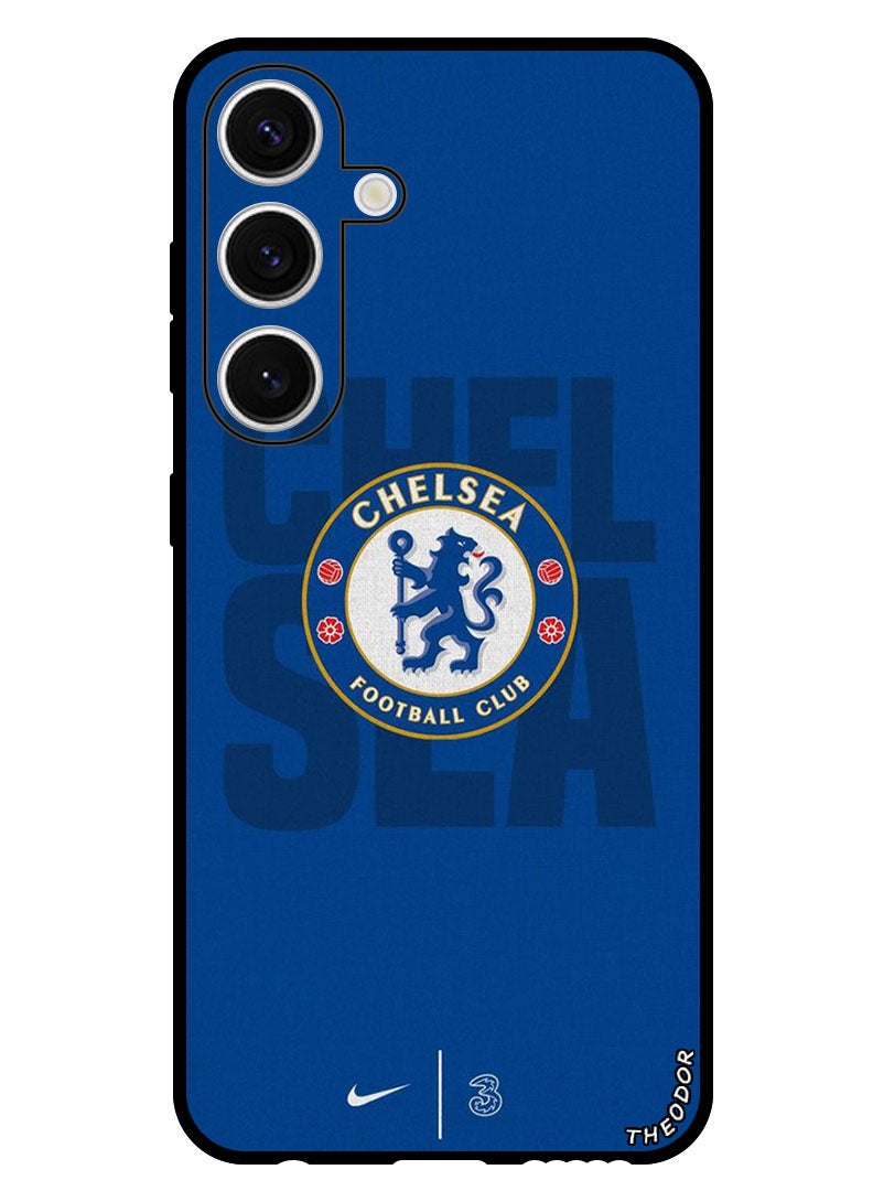 Theodor Protective Case Anti Scratch Shock Proof Bumper Cover For Samsung Galaxy S24 Chelsea - Image 1