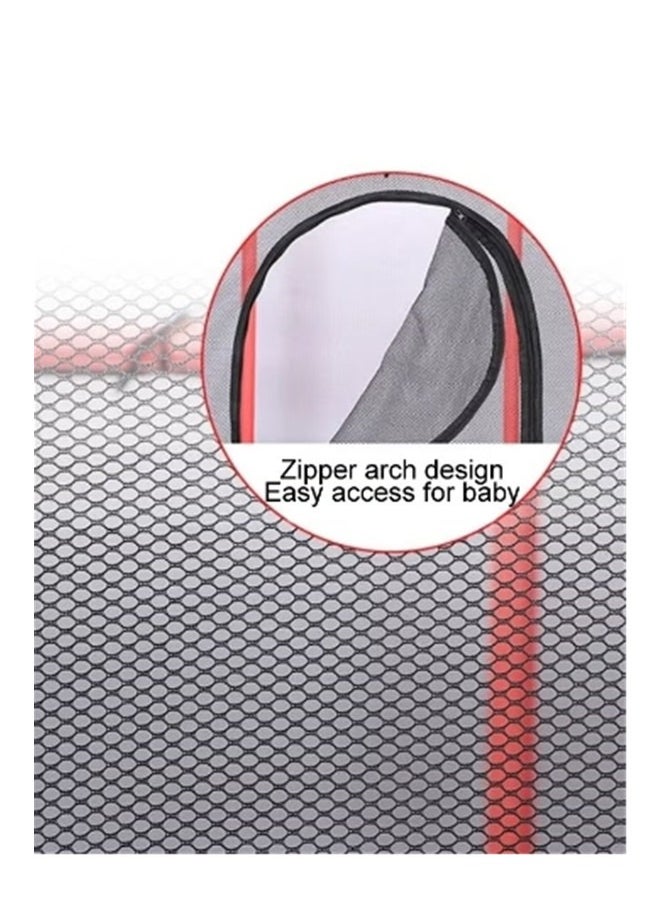 Beauenty - Home Garden Indoor Trampoline Park Outdoor Kids Children Trampolines With Safety Net - Image 1