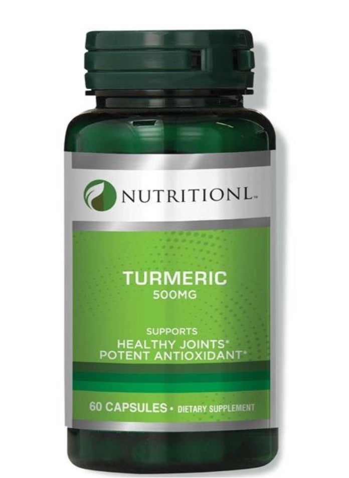 NUTRITIONL Nutritionl Turmeric 500mg Caps 60's 