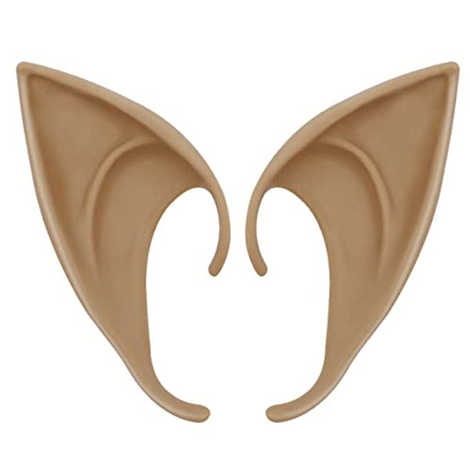 Yilistore 2 Pairs Elf Ear Cuffs, Pixie Dress Up Costume Soft Pointed Goblin Ears,Masquerade Accessories Halloween Elven Vampire Fairy Ears (Deep Color) - Image 3