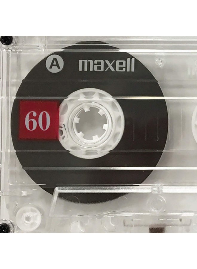 Maxell Maxell 109024 60 Minute Storage Capacity Normal Bias Type Flat Packs 2 Pack Cassettes - Image 3