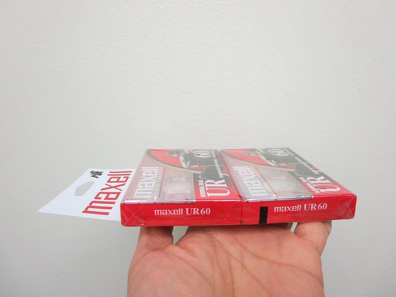 Maxell ماكسيل 109024 سعة تخزين 60 دقيقة نوع انحياز عادي عبوات مسطحة 2 عبوة كاسيت - Image 3
