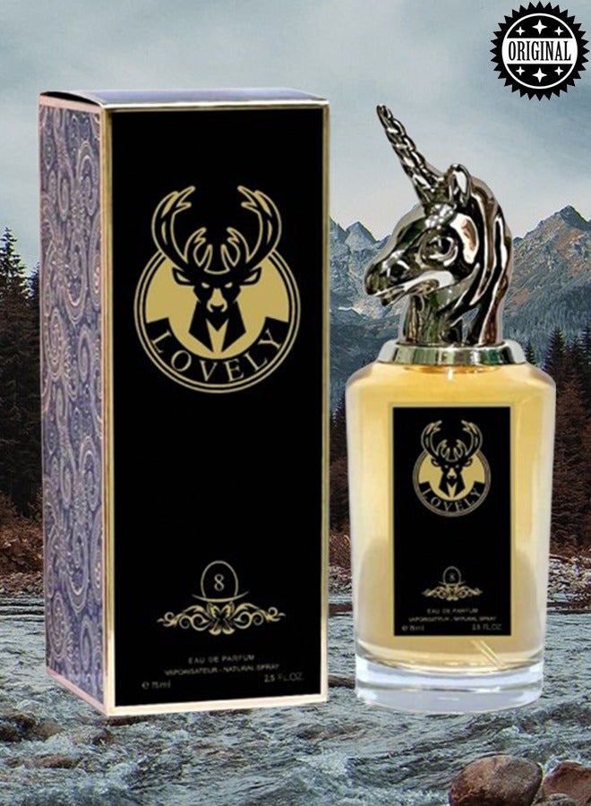LOVELY 2 Pieces Lovely Numer 8 Perfume EDP 75ML - Image 2