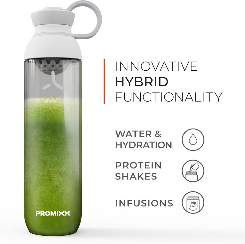 Promixx FORM Protein Shaker Bottle - 760ml / 26oz - Durable Gym Shaker with Leakproof Lid - Graphite Gray - Image 2