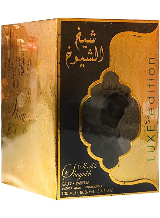 Lattafa Sheik Al Shuyuk Luxe Edition Eau De Parfum 100Ml Long Lasting Luxurious Fragrance