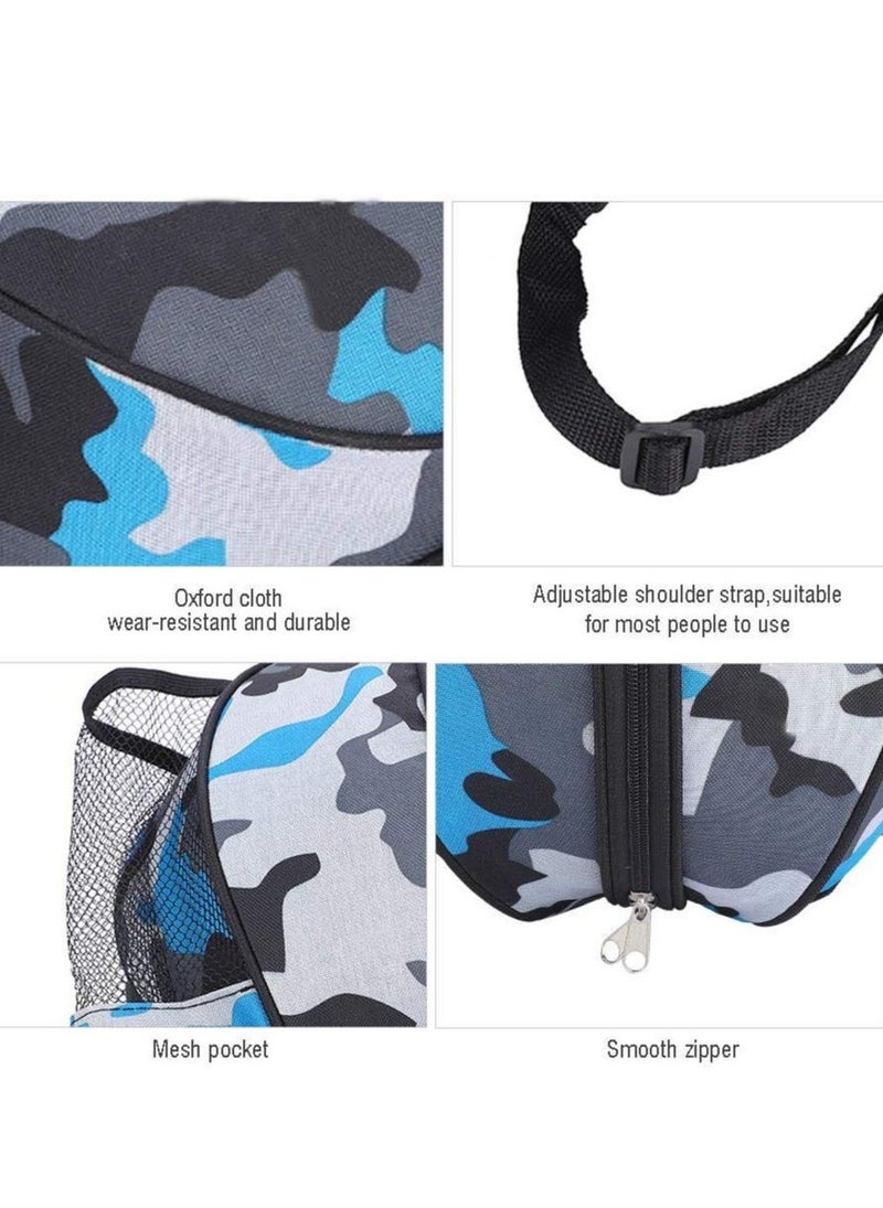 Generic Soccer Bags, Sports Ball Round Bag with Single Shoulder Strap Design, Portable Football Storage Pouch for Basketball Softball Volleyball Carrier Holder - Image 5