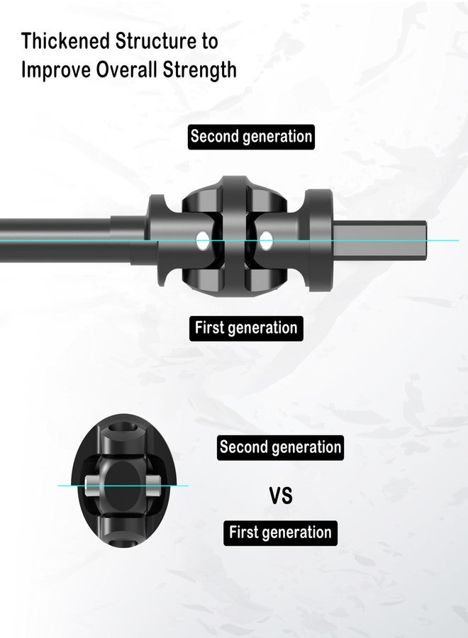 MEUS RACING V2.0 Isokinetic 3-Section CVD لمحاور MEUS Capra 1.9 المزودة بمحاور CVD ثلاثية الأجزاء - Image 2