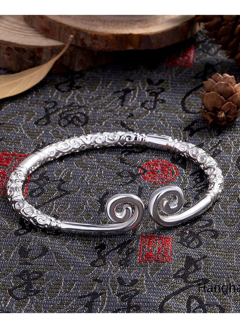 Hanghaijia Unisex Vintage Monkey King Wukong Buddhist Tightening Spell true love forever Bracelet - Image 2