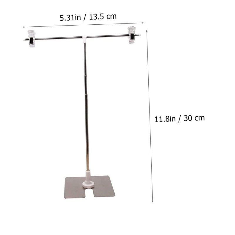 2Pcs Stainless Steel Adjustable Poster Holders For Retail Store And Office - Image 3