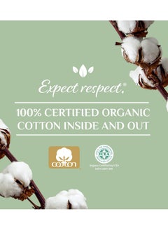 Organ(y)c Organyc Complete Protection Feminine Care Organic Cotton Tampons with Compact Applicator, Super Plus, 16 Pieces - Pack of 1  - Image 5