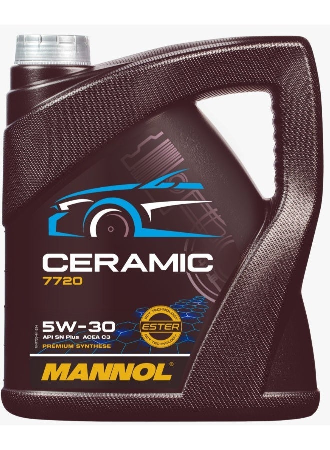 MANNOL 7720 Ceramic 5W-30 4L - Image 1