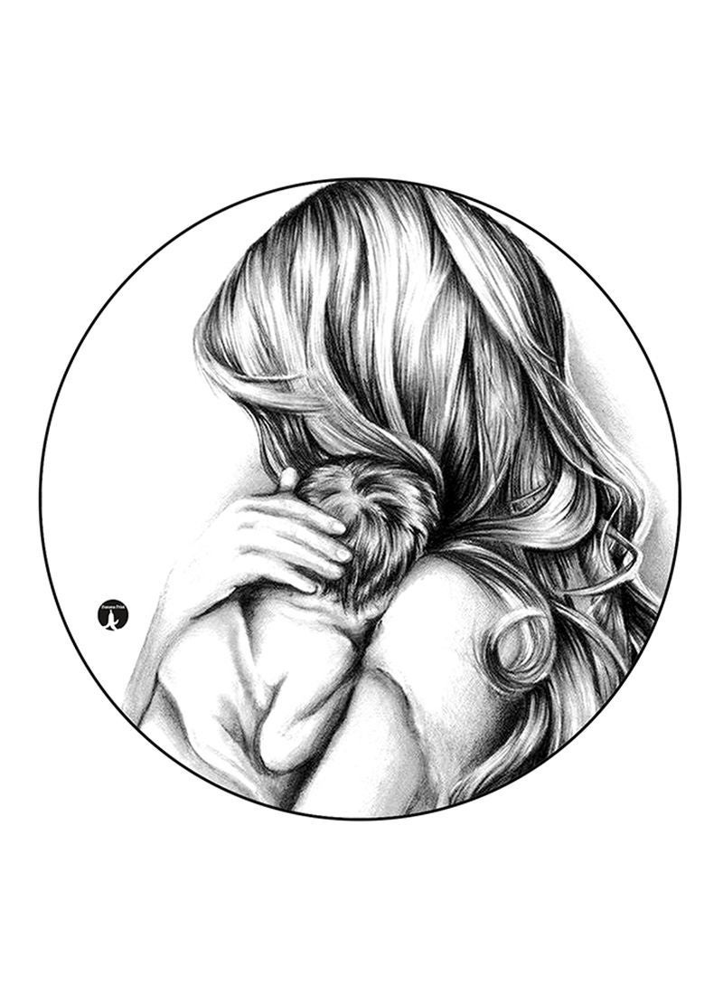 RKN Mother Printed Mouse Pad  Multicolour