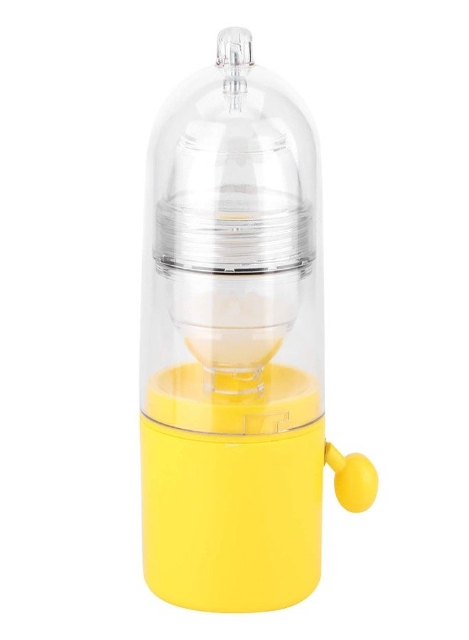 Fdit Portable Egg Scrambler Shaker Whisk Hand Powered Golden Egg Maker Eggs Yolk White Mixer Kitchen Gadgets for Mixing the Egg - Image 1