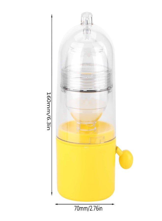 Fdit Portable Egg Scrambler Shaker Whisk Hand Powered Golden Egg Maker Eggs Yolk White Mixer Kitchen Gadgets for Mixing the Egg - Image 3
