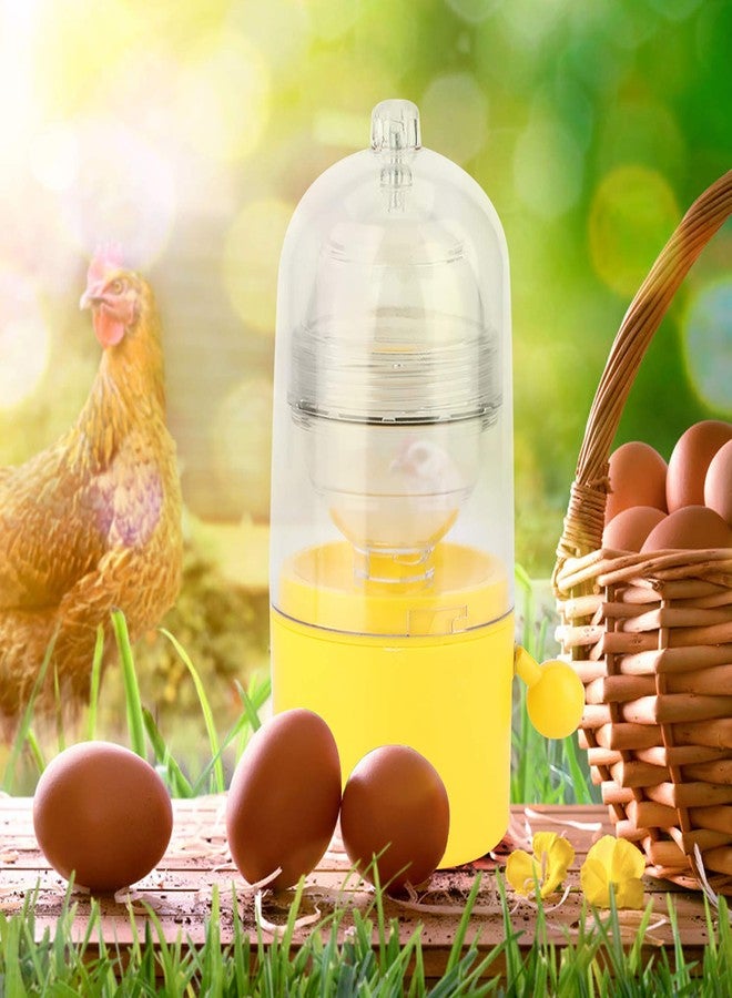Fdit Portable Egg Scrambler Shaker Whisk Hand Powered Golden Egg Maker Eggs Yolk White Mixer Kitchen Gadgets for Mixing the Egg - Image 2