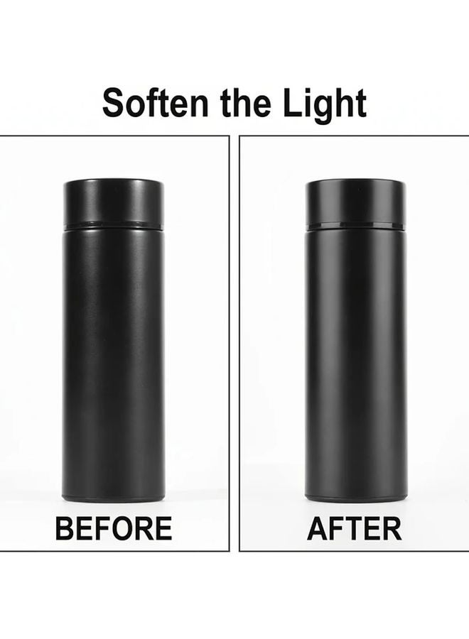 NEWKS 22 8 Inch Translucent Reflector Umbrella Soft Light Diffuser For Photo Video Studio 1pc - Image 4