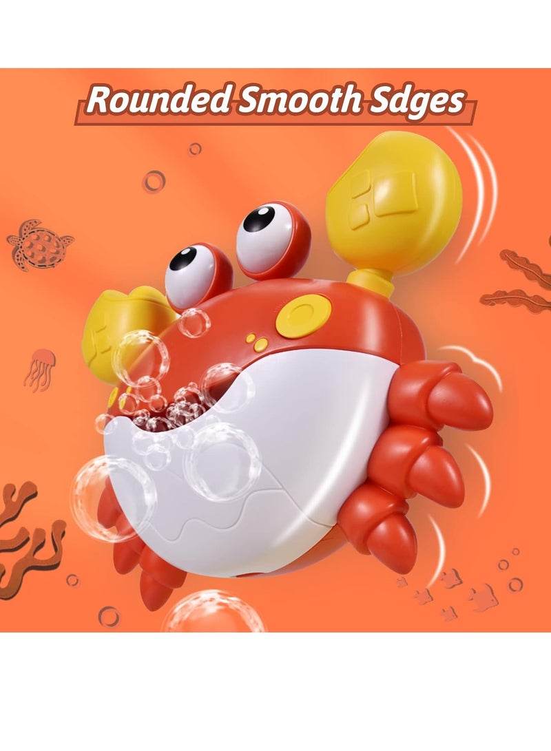 Crab Bubble Bath Toy, Bath Toys for 1-3 Years Old Babies, Bubble Toy, Bathtub Toys for Babies 3-6-12-18 Months, Bath Toys for Boys and Girls Ages 1-8 Years Old - Image 4