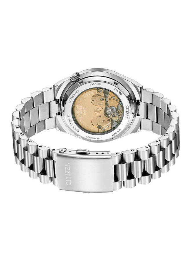 سيتيزن - ساعة يد من ستانلس ستيل بعقارب NJ0150-81Z - Image 1