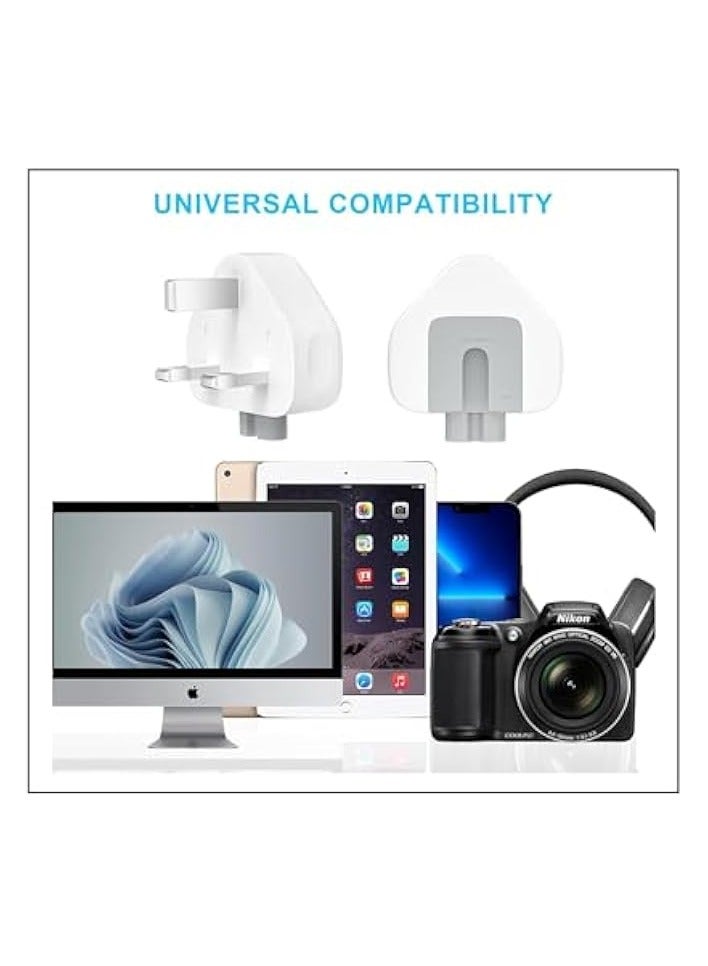 Green Tiger AC Adapter Indian/Europe Plug, Duck Head Converter Travel Charger Adapter For Mac- - Image 4