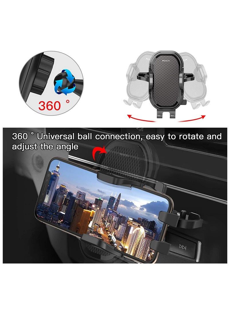 Yesido Universal Air Vent CD Slot Car Cell Phone Holder Compatible with iPhone 12/11Pro/Xs MAX/XR/8, Galaxy S20/S10+/S9 , Phone Mount CD Players - Image 4