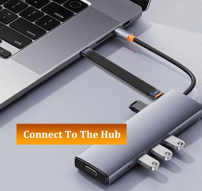 Sooiiyu USB C Cable, Short USB C to USB C Cable, 240W PD Fast Charging, 40Gbps Data Transfer, 8K @60Hz Video Display, Compatible with Thunderbolt 4/3, iPhone 16/15, iPad, MacBook, Galaxy, Android Auto - Image 5