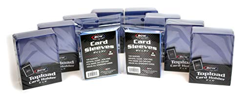 BCW 200-Count Card Toploaders and Card Sleeves,Pvc - Image 2