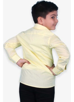 Boy's Shirt Basic 3-14 Years, Yellow - pzsku/ZFDF614769AE748239BD3Z/45/_/1726652892/6353982c-469a-4ddc-9abf-aef5fc8eb92c