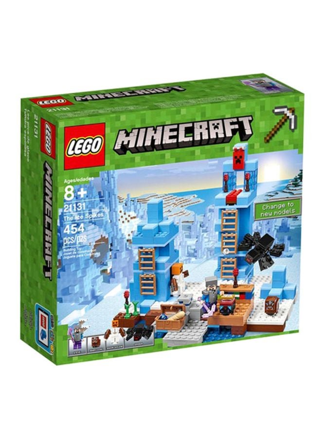 ليغو مجموعة ماين كرافت ذا آيس سبايكس مكونة من 454 قطعة طراز 21131 - Image 4