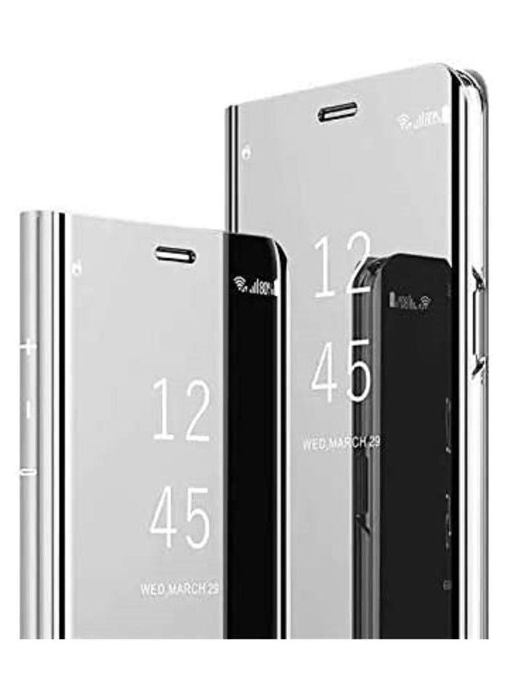 Generic - Samsung Galaxy S7 Edge Clear View Hard Clear Mirror Flip Case Back Cover - Image 1
