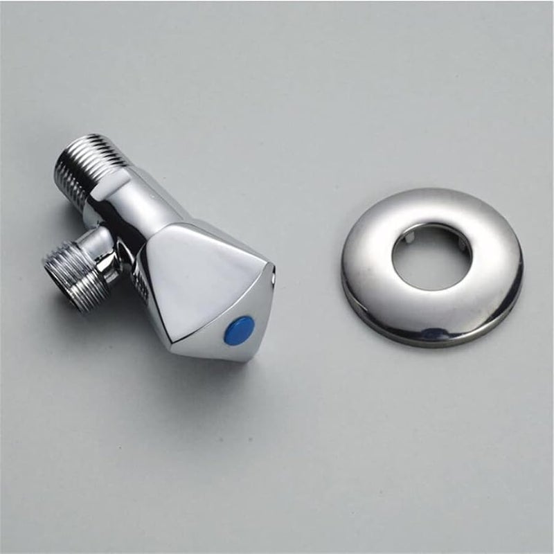 Brass Angle Valve G1 2 X 1 2 Inch Size 1 Color E For Bathroom Sink Toilet Water Heater - Image 4