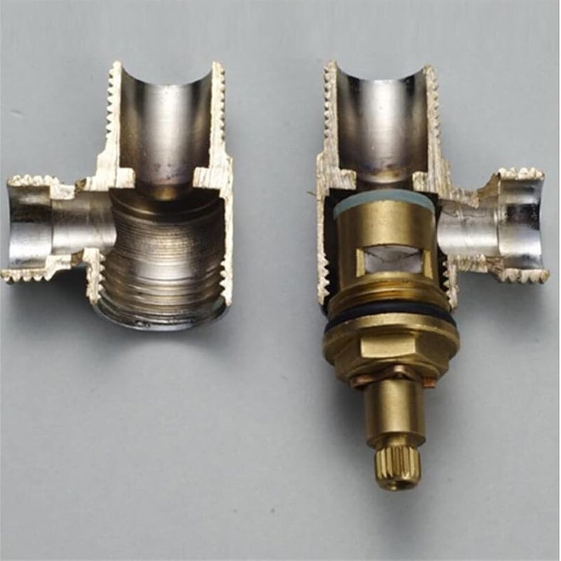 Brass Angle Valve G1 2 X 1 2 Inch Size 1 Color E For Bathroom Sink Toilet Water Heater - Image 5