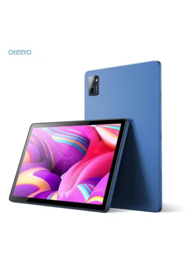 Oteeto TAB 11 Pro 10.1" Android 13 Tablet – 8GB RAM 512GB ROM, Octa-Core, 5G Network, 6000mAh Battery, 13MP+8MP Cameras, Keyboard, Touch Pen & Mouse Included – Slim Portable Design for Study, Work & Entertainment – Blue - Image 1