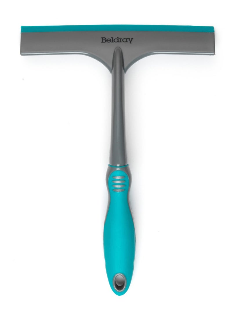 Beldray ممسحة نوافذ بيلدراي خالية من الخطوط مع حامل: لمعان تنظيف سهل، حافة دقيقة تزيل الماء وبقايا بسهولة - Image 1