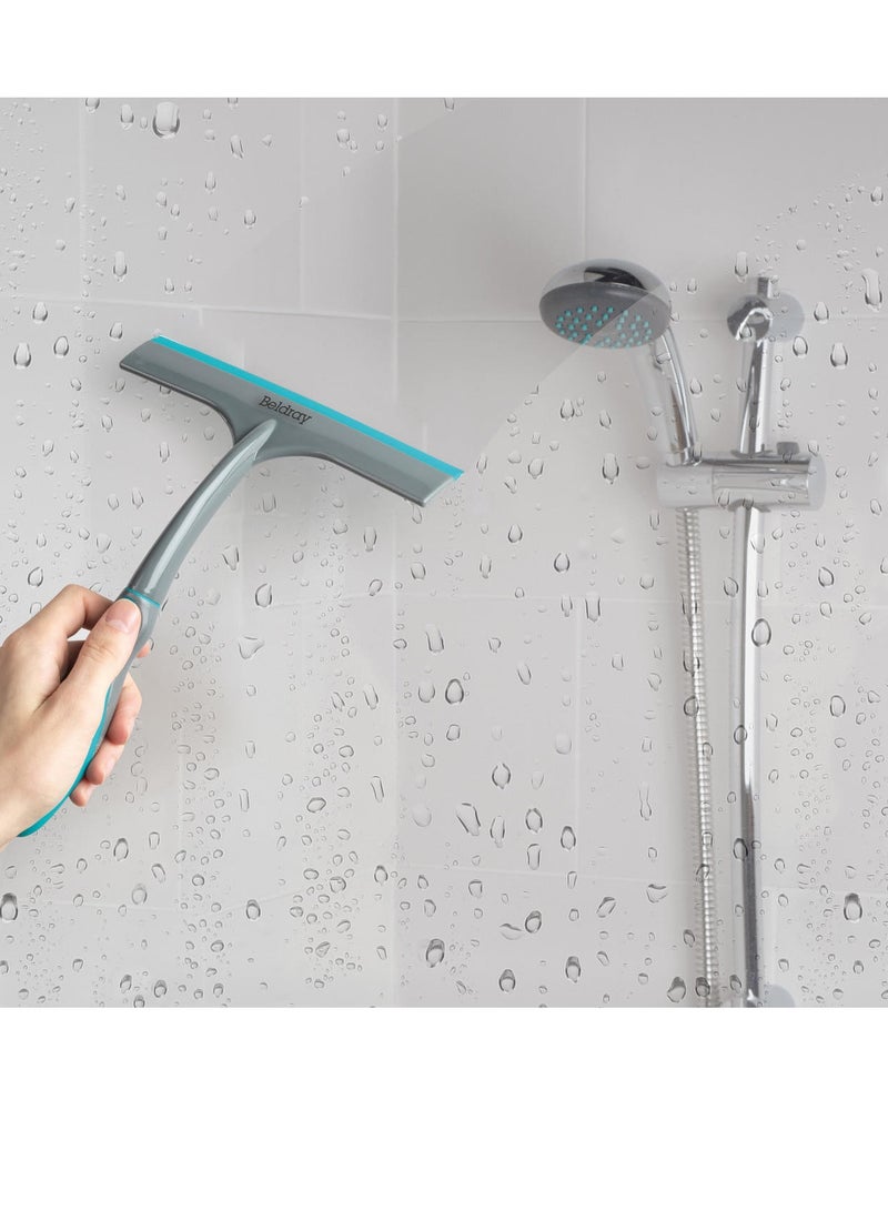 Beldray ممسحة نوافذ بيلدراي خالية من الخطوط مع حامل: لمعان تنظيف سهل، حافة دقيقة تزيل الماء وبقايا بسهولة - Image 3